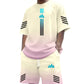 🎉 LIMITED TIME 50% OFF! 👕 Men's Summer T-Shirt & Shorts Two-Piece Set – Gradient Design & Breathable Fabric ☀️