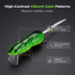 🌊🎣Multi-Jointed Mouse Topwater Lure Lifelike Multi Segmented Floating Fishing Lure for Bass Pike Trout
