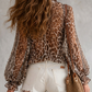 🌸LIMITED-TIME 50% OFF!⏰Women's V-Neck Leopard Print Top