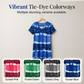🐆🎨Women's Casual Tie Dye Leopard Print V-Neck Dress☀️ Loose Summer Holiday Outfit For Ladies