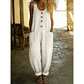 🎉 LIMITED TIME 50% OFF! 🩳 Sleeveless Wide-Leg Jumpsuit – Breezy Summer Ease ☀️