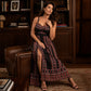 🌼🤍Plus Size Boho Long Dress Thin Spaghetti Straps Summer Outfit