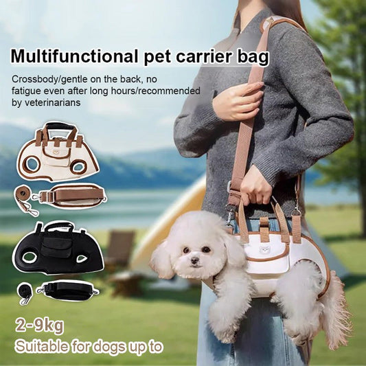 🐱🐕Portable Breathable Pet Carrier Sling & Backpack