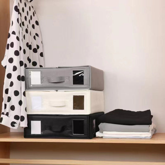 🧺 Foldable Bedding Organizer Large Capacity Clothes Storage Bag