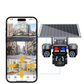 ☀️ LIMITED-TIME 50% OFF! ✨ Solar Wireless Security Camera – Triple Lens,9MP Color Night Vision,IP66 Waterproof 🏠
