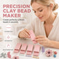 🎨3D Printed Mini Clay Ball Maker Set｜Hand‑operated Clay Bead Roller Tool for DIY Jewelry Art Craft