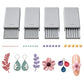 🎨3D Printed Mini Clay Ball Maker Set｜Hand‑operated Clay Bead Roller Tool for DIY Jewelry Art Craft