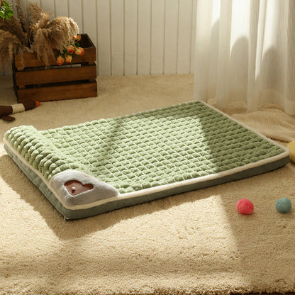 ⏳Time-Limited Special⏰Premium Plush Pet Sleeping Mat – Ultra-soft, cozy & non-slip – Perfect for dogs & cats to rest in comfort ✨