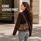 🐆Retro Leopard Print Shoulder Bag for Women 🤎Vintage Style Ladies Crossbody Handbag