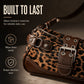 🐆Retro Leopard Print Shoulder Bag for Women 🤎Vintage Style Ladies Crossbody Handbag