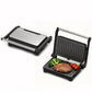🍳50% OFF NOW! Electric Sandwich Press and Panini Maker with 180‑Degree Flat Grill, Fast‑Heating Non‑Stick Indoor Countertop Grill for Steak, Burgers & Toasted Sandwiches