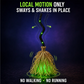 🧹 LIMITED‑TIME 50% OFF! 🎃 Animated Witch Broom Halloween Decoration – Walking Feet Movement, Spooky Sound & Glowing Green LED Lights – Perfect for Yard & Party 👻