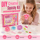 🎨50% OFF NOW! DIY Creative Squishy Kit – All-in-one Make Your Own Squishy Toy Set, Sensory Stress Relief Craft Kit with Cat Paw & Beverage Molds, Ideal Gift for Girls Ages 6+