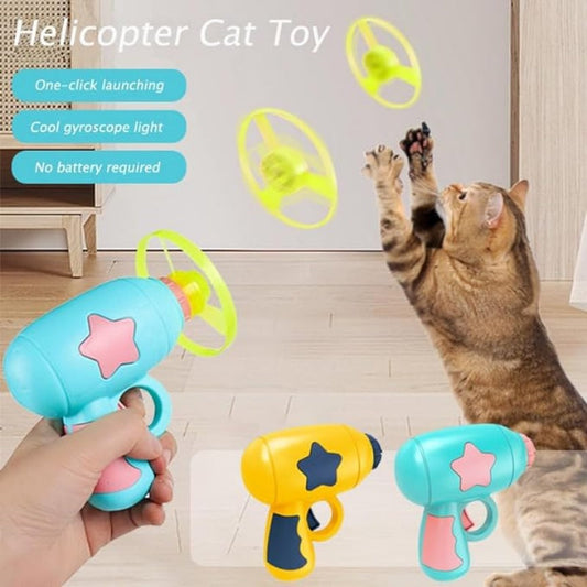 🔥LED Flying Disc Launcher Gun Toy｜Light‑Up Flying Disc Blaster Gun Outdoor Game Toy for Boys Girls