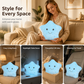 🌟Cute Smiling Star Glowing Plush Pillow｜Soft Light‑Up Star Stuffed Cushion