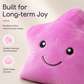 🌟Cute Smiling Star Glowing Plush Pillow｜Soft Light‑Up Star Stuffed Cushion