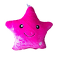 🌟Cute Smiling Star Glowing Plush Pillow｜Soft Light‑Up Star Stuffed Cushion
