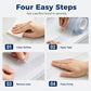 🧊💪Clear Traceless Nano Mounting Tape｜Heavy‑Duty Reusable No‑Residue Double Sided Nano Tape