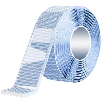 🧊💪Clear Traceless Nano Mounting Tape｜Heavy‑Duty Reusable No‑Residue Double Sided Nano Tape