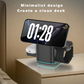 💥⚡3‑in‑1 Magnetic Wireless Fast Charging Stand 🚀Multi‑Function Charger for Smartphone Watch & Earbuds