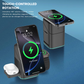 💥⚡3‑in‑1 Magnetic Wireless Fast Charging Stand 🚀Multi‑Function Charger for Smartphone Watch & Earbuds
