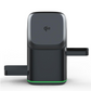 💥⚡3‑in‑1 Magnetic Wireless Fast Charging Stand 🚀Multi‑Function Charger for Smartphone Watch & Earbuds