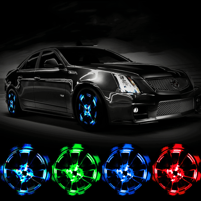 ✨Turn Heads & Stay Safe🚦 Weatherproof LED Tyre Lights | Long‑Lasting Battery Wheel Lights