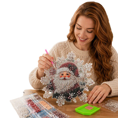 🎄 LIMITED-TIME 50% OFF 🎅 Christmas Diamond Art Kit — Sparkling Holiday DIY Ornament