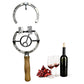 📢📢50% OFF !! ⏰ Vintage Wall-Mounted Horseshoe Wine Opener – Stylish, Decorative & Labor-Saving – Rustic Iron Design for Home Bar & Patio 🥂