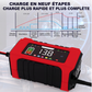 🔋 50% OFF NOW! 🚗 Smart Car Battery Charger – 9-Stage Charging, Pulse Repair & LCD Display – 12V 6A for Lead-Acid Batteries 🛡️