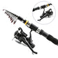 🚨⏰Only today: 50% discount!🎣🎒Complete travel fishing set + carry bag – ideal for anglers on the go