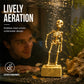 💀Dancing Skeleton Aquarium Bubbler, Fun Air‑Driven Fish Tank Ornament Decoration