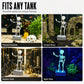 💀Dancing Skeleton Aquarium Bubbler, Fun Air‑Driven Fish Tank Ornament Decoration