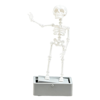 💀Dancing Skeleton Aquarium Bubbler, Fun Air‑Driven Fish Tank Ornament Decoration