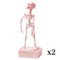 💀Dancing Skeleton Aquarium Bubbler, Fun Air‑Driven Fish Tank Ornament Decoration