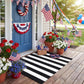 🚪Simple Striped Non‑Slip Door Mat ✨ Durable Striped Doormat for Home Entrance