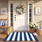 🚪Simple Striped Non‑Slip Door Mat ✨ Durable Striped Doormat for Home Entrance