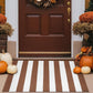 🚪Simple Striped Non‑Slip Door Mat ✨ Durable Striped Doormat for Home Entrance