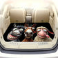 🧰Universal Car Trunk Mat ✅ Non‑Slip Backing Heavy‑Duty Cargo Mat for Car Trunk Protection