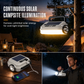 ⛺💡Dual-Light Solar Camping Lantern | Light Up Your Campsite & Charge Your Phone