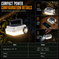 ⛺💡Dual-Light Solar Camping Lantern | Light Up Your Campsite & Charge Your Phone