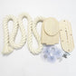 Cat Climbing Rope with Solid Wood Bracket