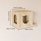 Cat Climbing Rope with Solid Wood Bracket