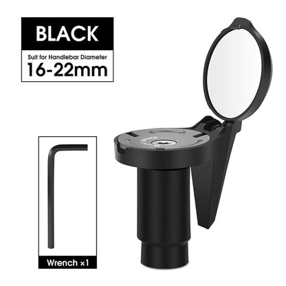 🚲 HD Bicycle Mirror – 360° Adjustable Rear View
