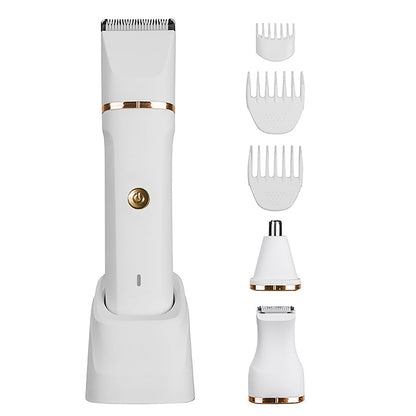 ✂️ LIMITED-TIME 50% OFF! ✨ 3-in-1 Electric Beard Trimmer with Base – Gentle, Quiet, Multi-use 🧔