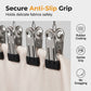 📢📢50% OFF !! ⏰Hang 10 Items Instantly! No-Slip Wooden Multi-Clip Organizer