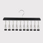 📢📢50% OFF !! ⏰Hang 10 Items Instantly! No-Slip Wooden Multi-Clip Organizer