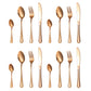 🍴✨ 4-Piece Stainless Steel Flatware Set | Durable Metal Cutlery for Home & Camping