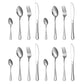🍴✨ 4-Piece Stainless Steel Flatware Set | Durable Metal Cutlery for Home & Camping