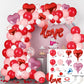 ❤️✨ Valentine's Day Balloon Decoration Kit | Romantic Party Backdrop Decor